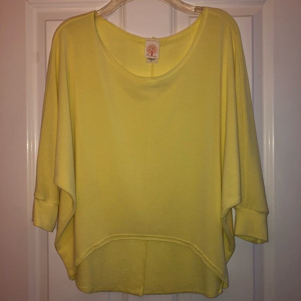 Freeloader yellow sweater